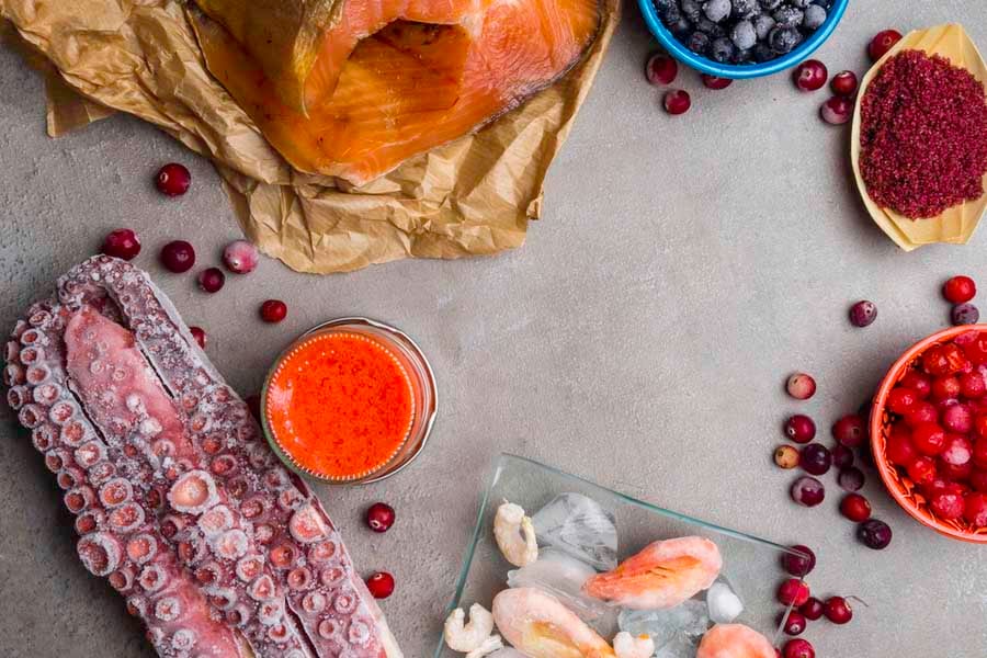 хранителни източници на астаксантин