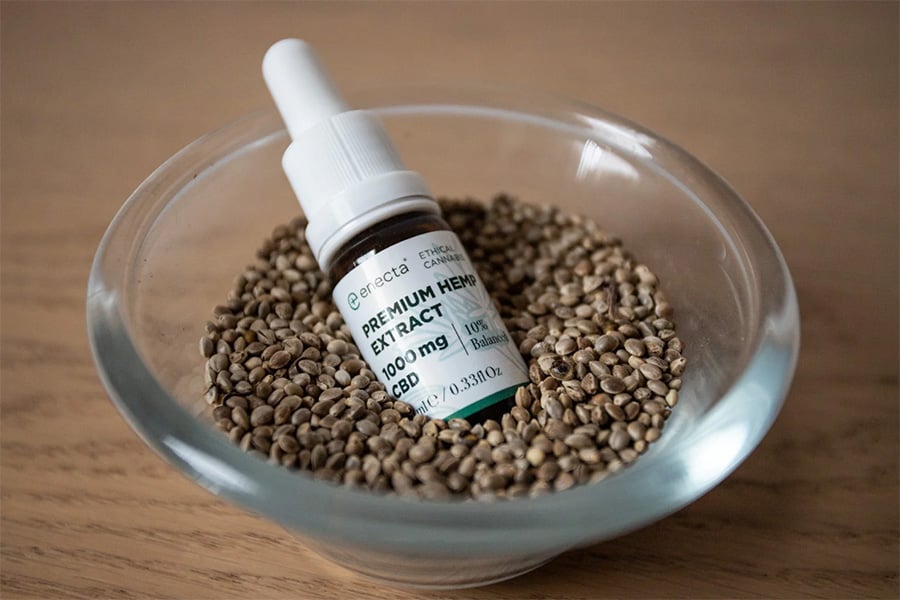 Конопено масло за пиене CBD.