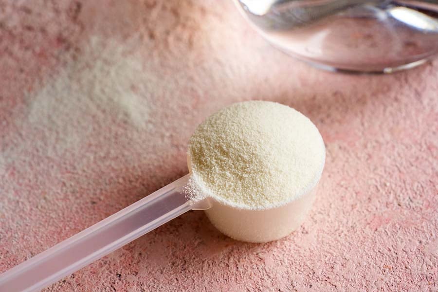 Набавяме колаген на прах.