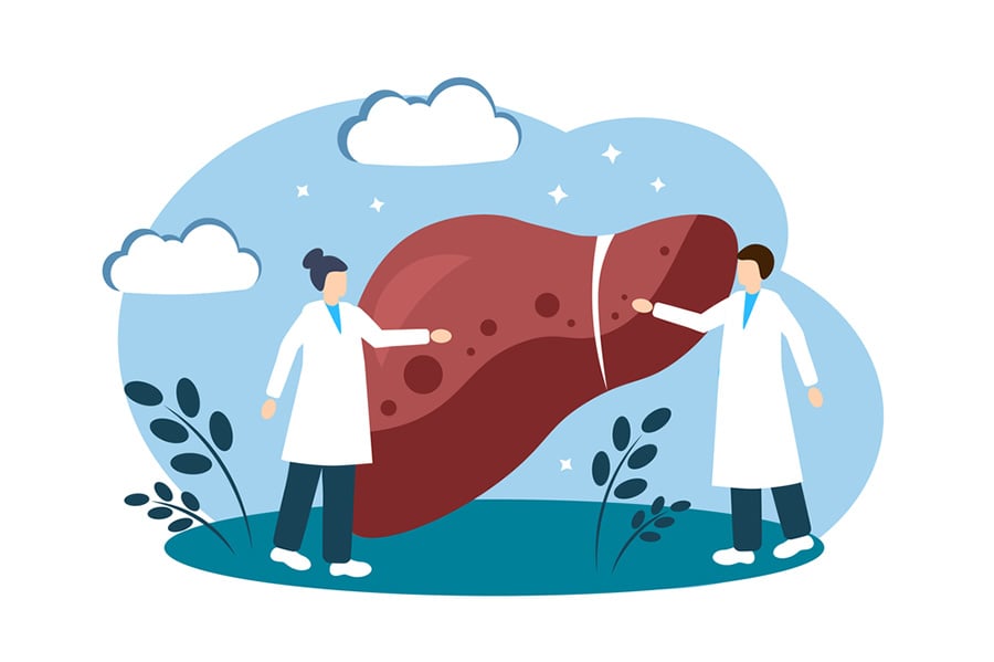 Чай от каркаде, черен дроб.