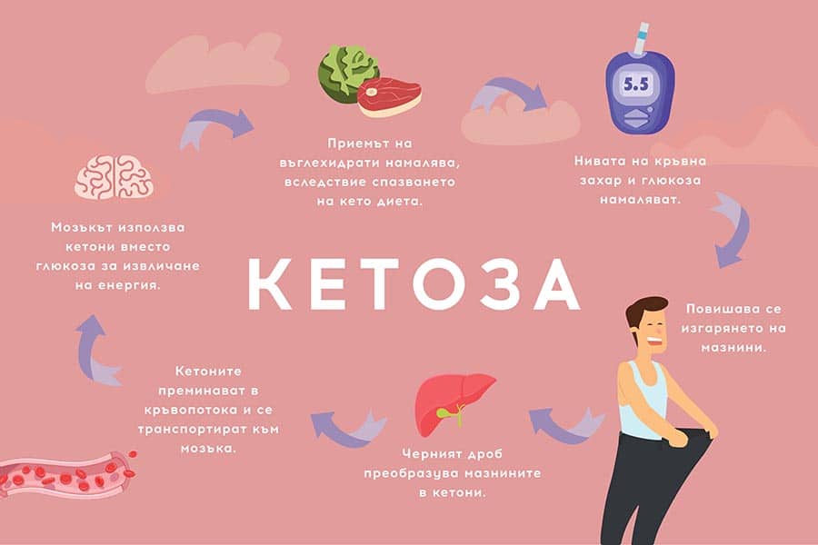 Тест ленти за кетони.История на кетозата. Какво е кето диетата - обяснение за състоянието на кетоза през различните фази.