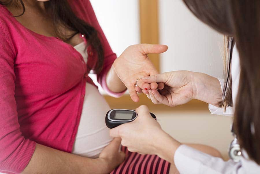 Гестационен диабет: признаци. Напълняване след бременност