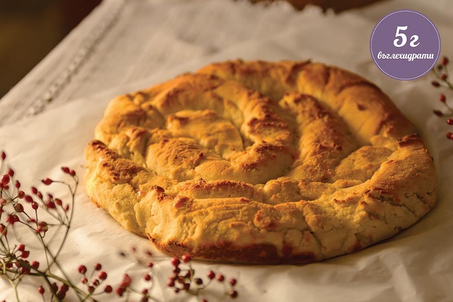 Новогодишни рецепти в кето вариант 8 Новогодишни рецепти - баница с моцарела.