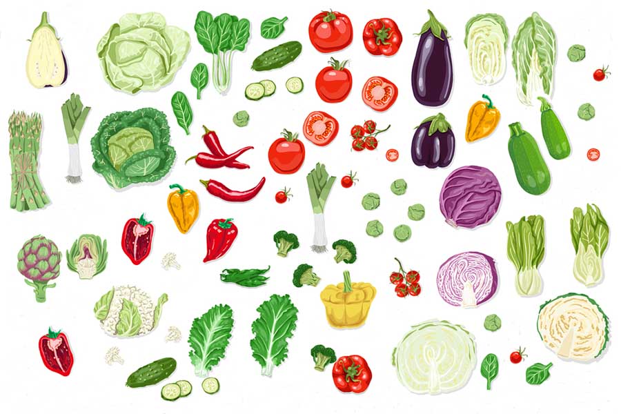 Храни без въглехидрати. Разрешени зеленчуци при кето диета.