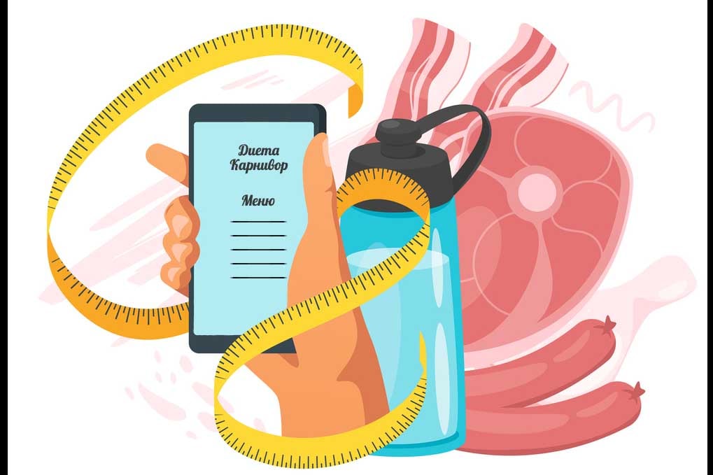 Диета Карнивор - примерно 5-дневно меню.