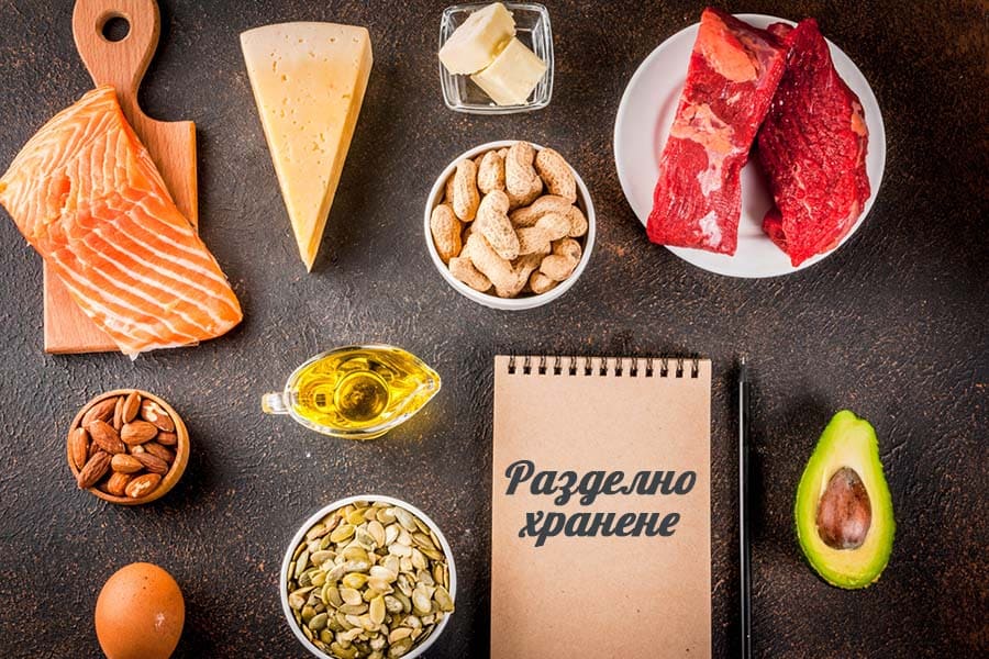 razdelno-hranene Разделно хранене.