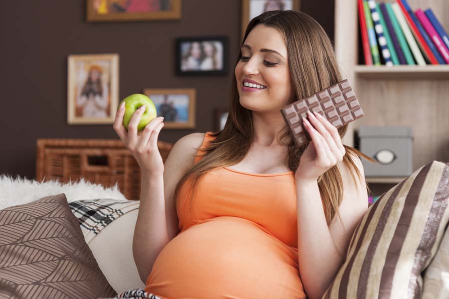 Качване на килограми по време на бременност. Хранене при бременни.