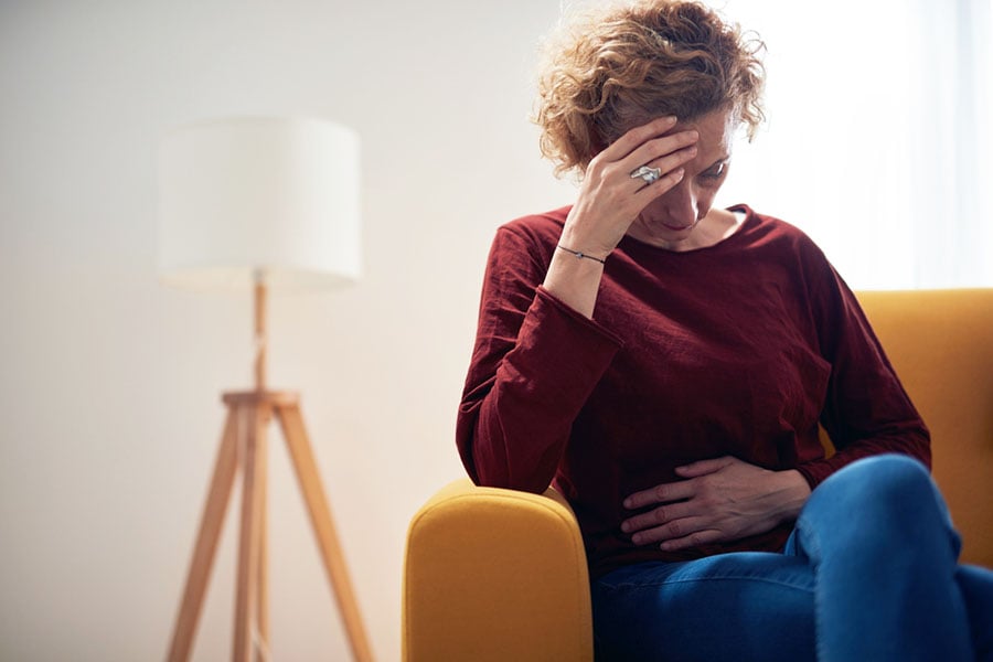 Улцерозен колит, депресия.