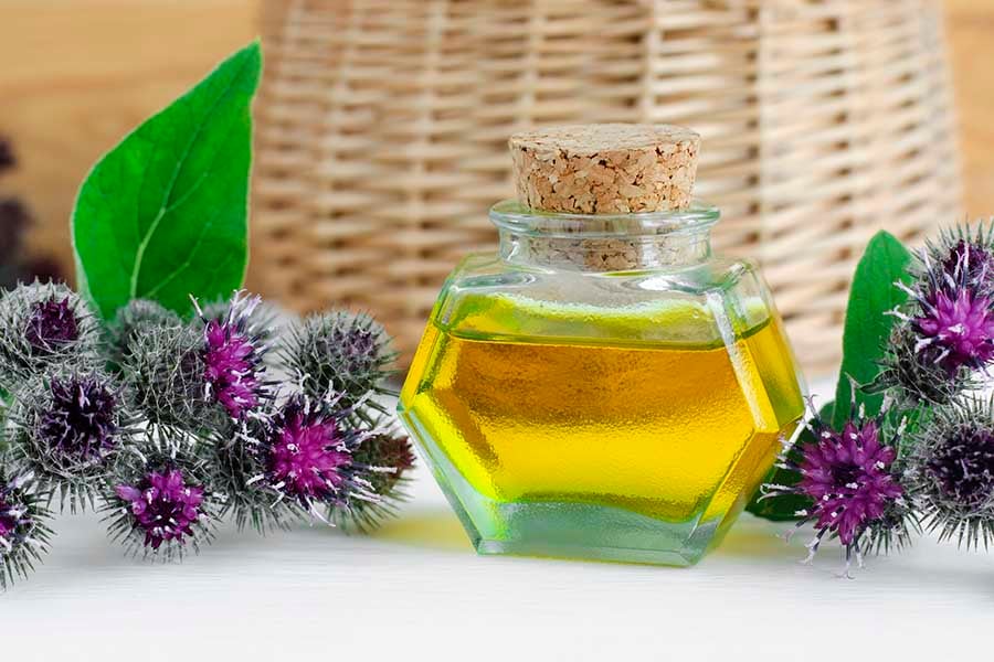 Масло от репей.