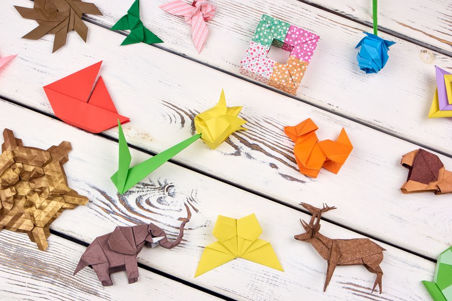 Оригами - различни видове.