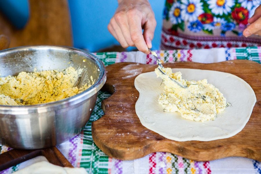 Кето баница с кори - традиции.