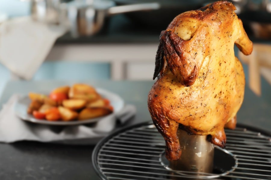 Пиле на бутилка - идея.