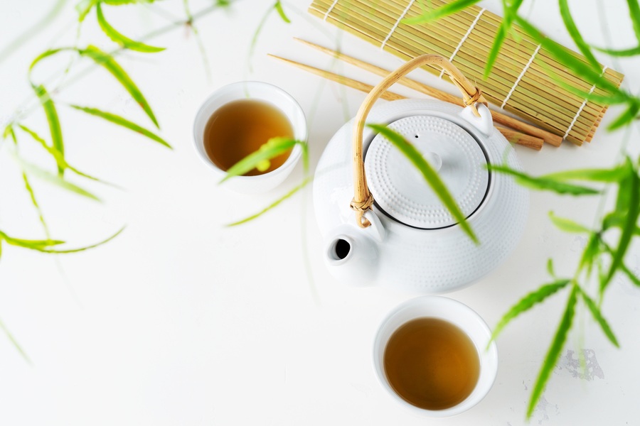 Чай от бамбукови листа.
