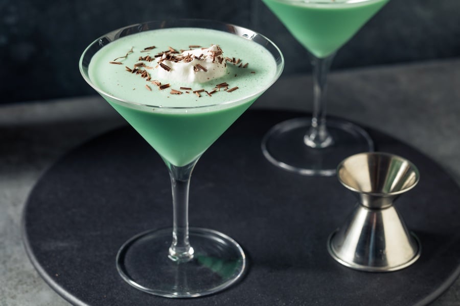 Коктейли с мента.