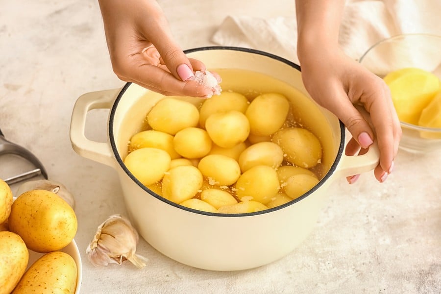 Варене на картофи - техники.