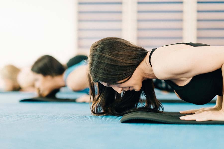 power-yoga Пауър йога.