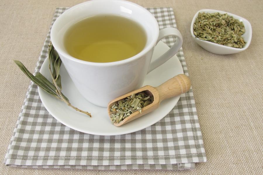 Чай от маслинови масла - рецепта.