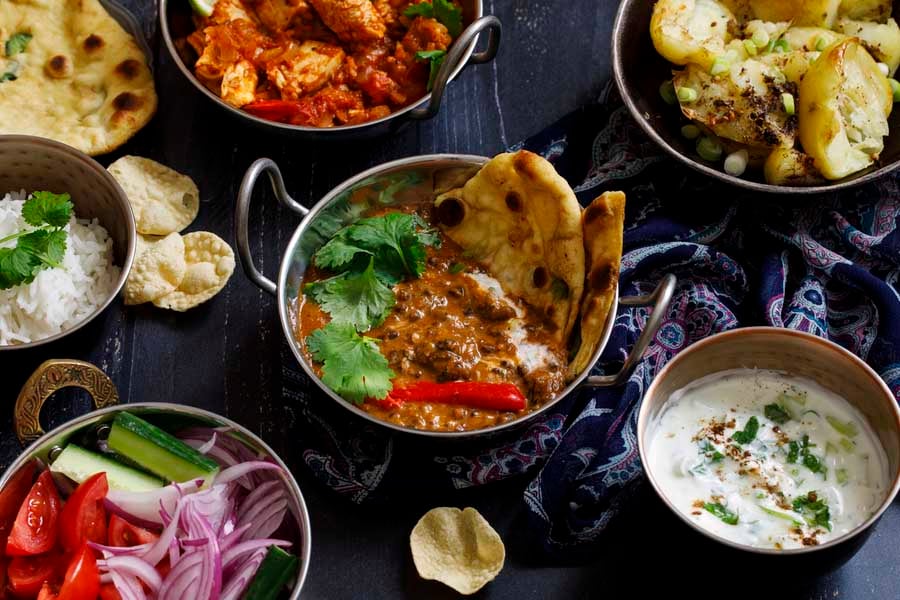 райта. индийски ястия