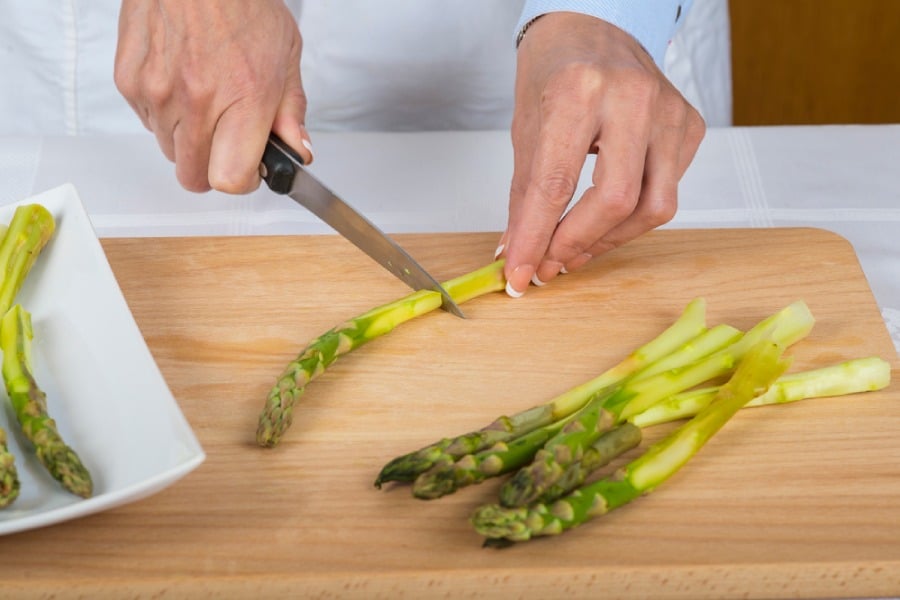 Рязане на аспержи.