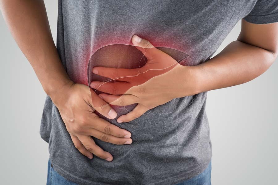 токсичен хепатит. болка в черния дроб