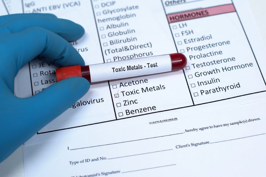 Тест-хелаторна терапия.