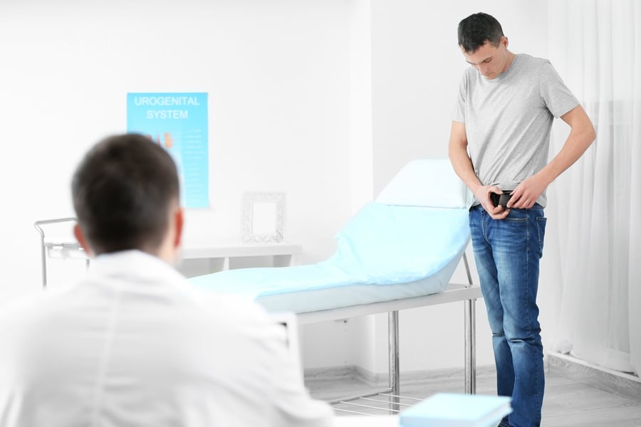 Торзио на тестиса – преглед при уролог.