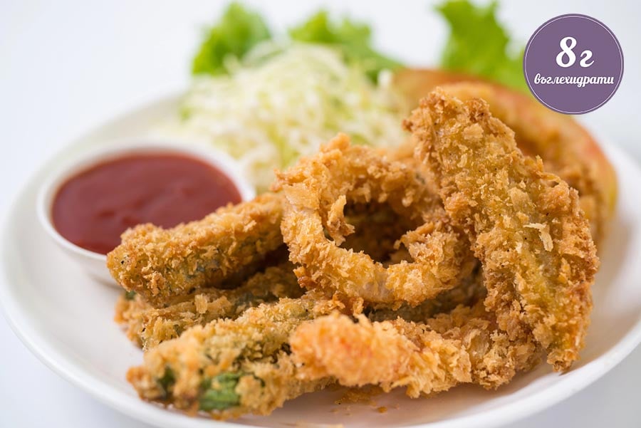Кето фиш енд чипс, fish&chips