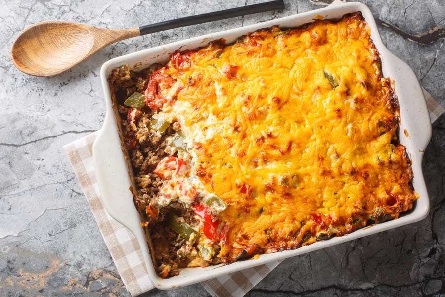 текс-мекс запеканка