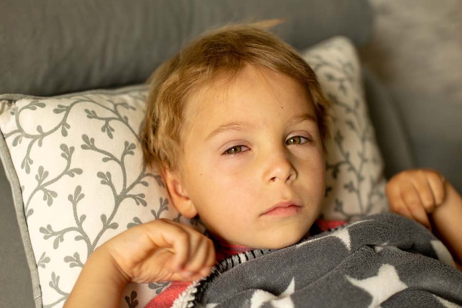 дете с алергичен конюнктивит