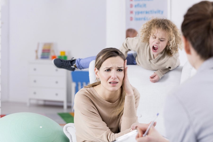 ADHD, синдром на дефицит на вниманието и хиперактивност.