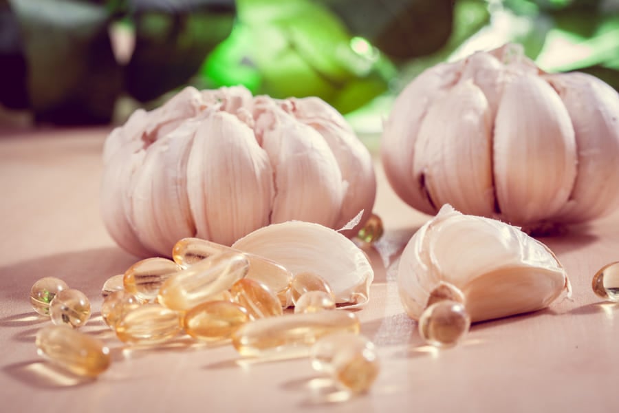 капсули с чесън