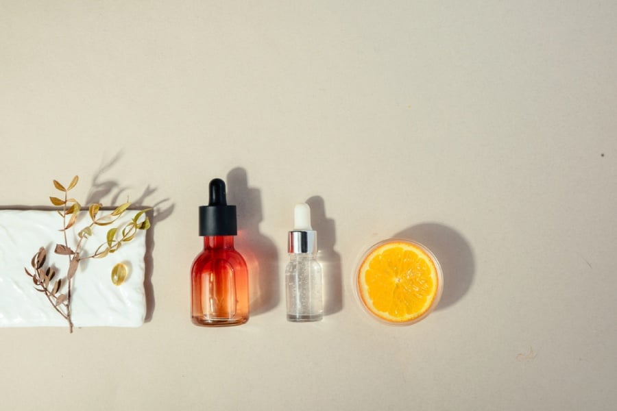 Ферулова киселина, комбинация с витамин С