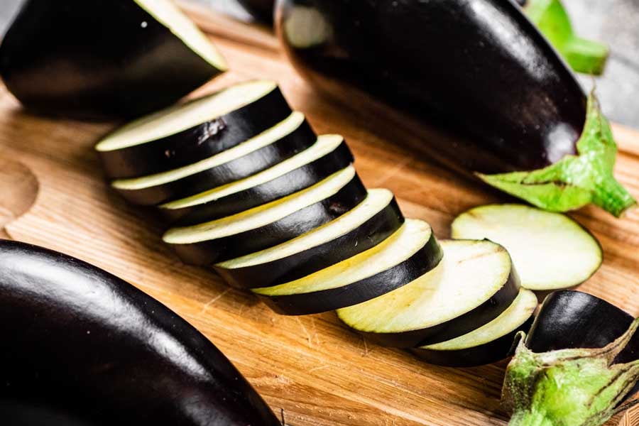 мини зеленчукови пици от патладжан