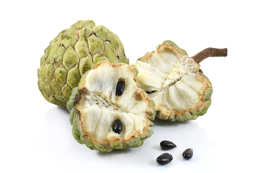 Захарна ябълка, семена.