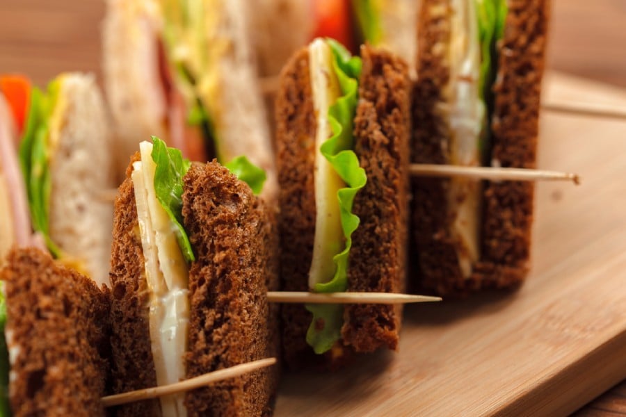 Детски сандвичи хапки.