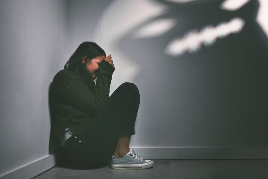 Жена с фобии.