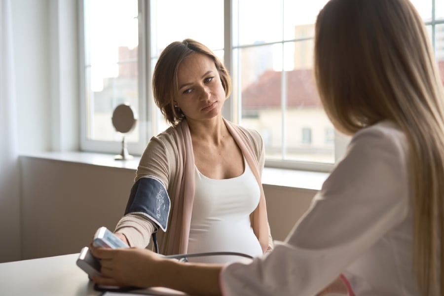 Многоплодна бременност, високо кръвно