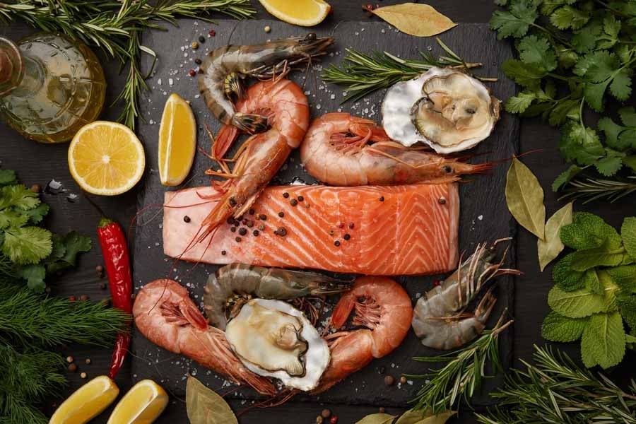 коледни пости, морски дарове