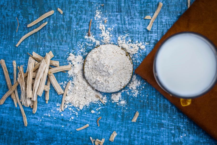 Шатавари с мляко