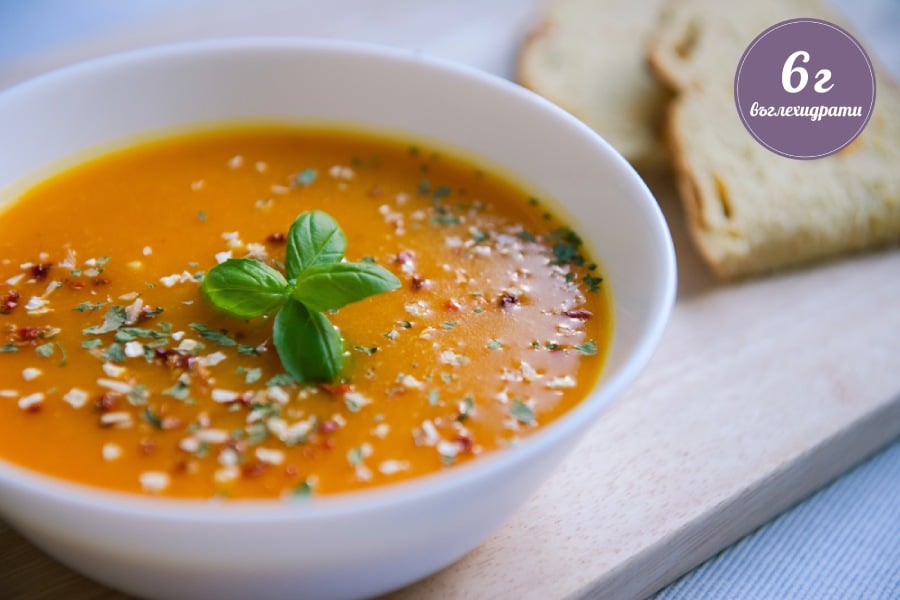 Пикантна супа с тиквички 16 Пикантна супа с тиквички.