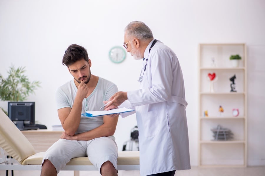 Диагноза на хроничен простатит.