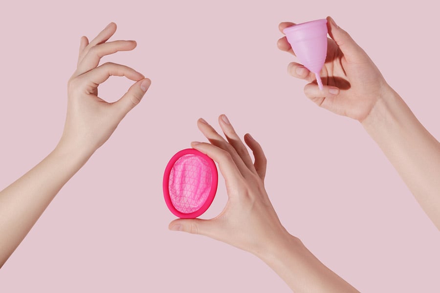 менструална чашка, видове