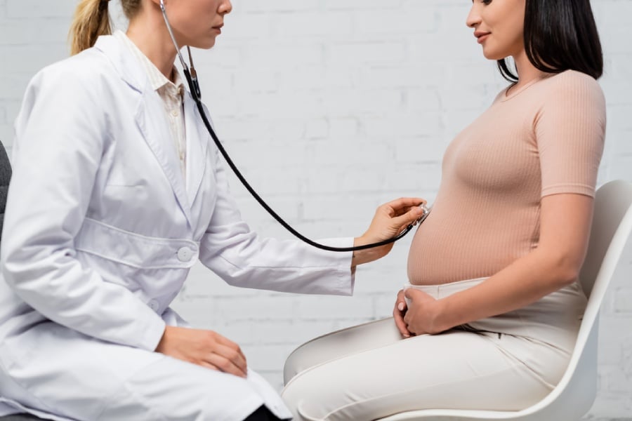 Околоплодна течност, измерване на сърдечен ритъм