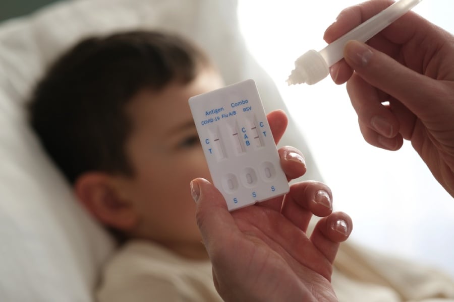 Респираторен синцитиален вирус, тест