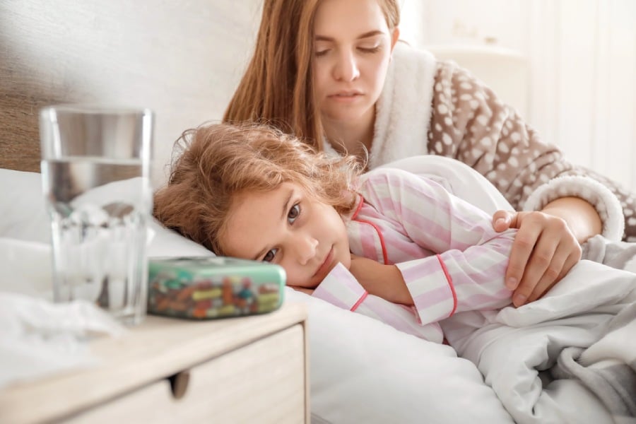 Ротавирус, болно детенце