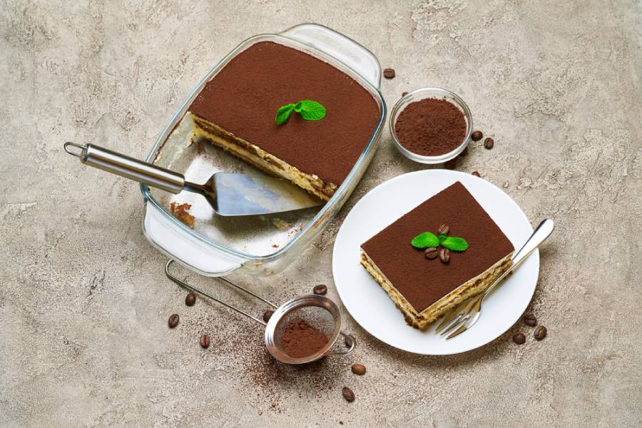тирамису брауни, история