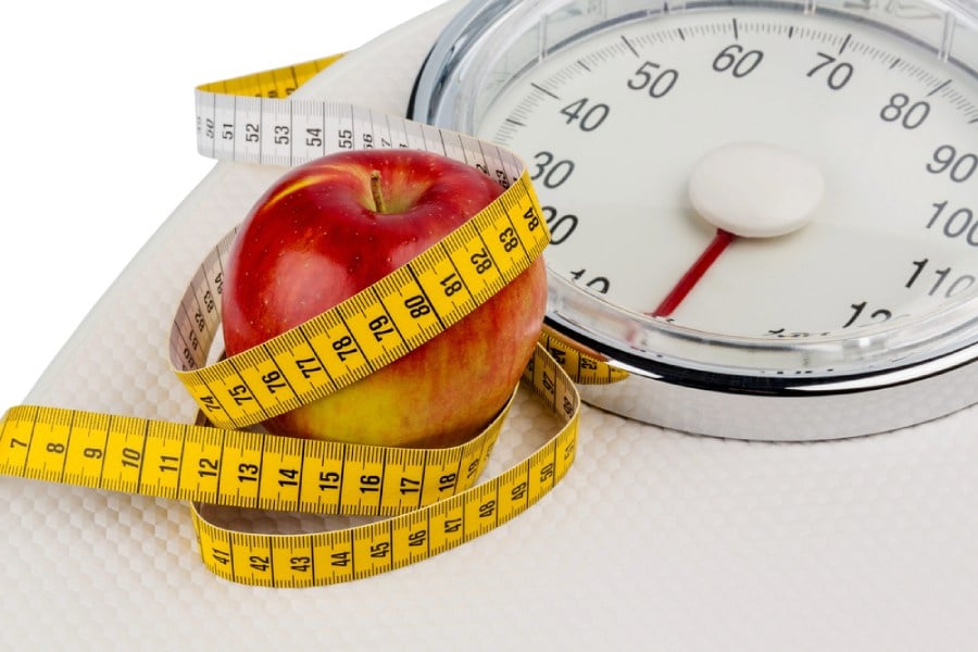 военна диета, кантар