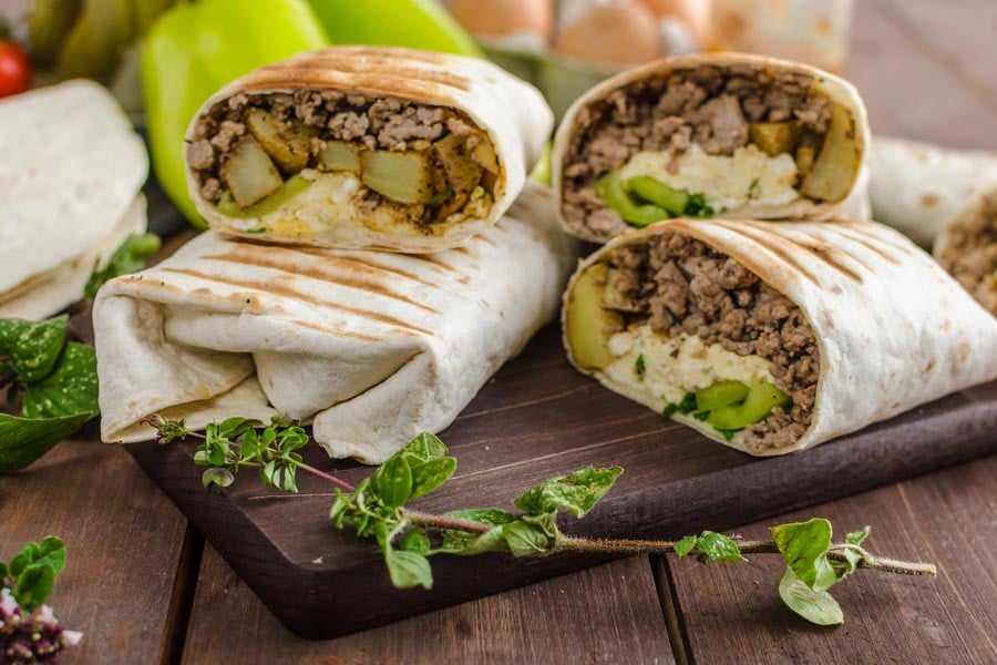 бурито с кайма