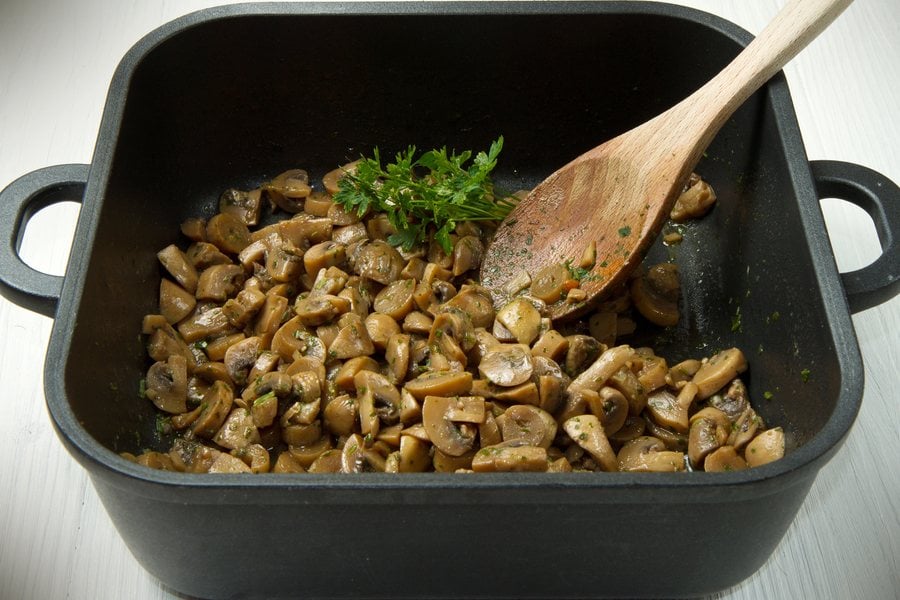 наготвени гъби