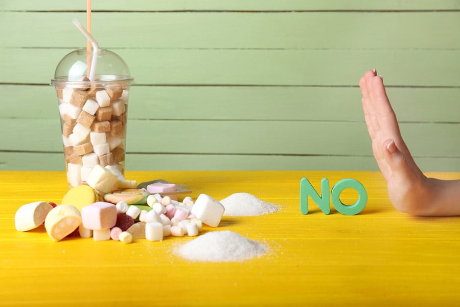 ксилитол или еритритол, заместител